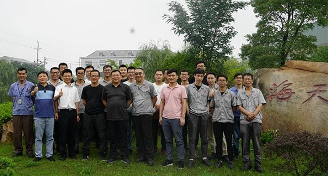 董事長親臨”精益項目“簽字儀式